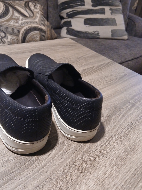 Lanvin Perforated Leather Curbies Low Top Slip-On Sneakers main image 9